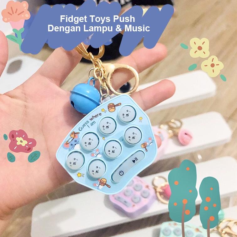 Đồ Chơi Fidget Spinner Có Đèn Và Nhạc Cho Chuột Hamster Shiatsu 95
