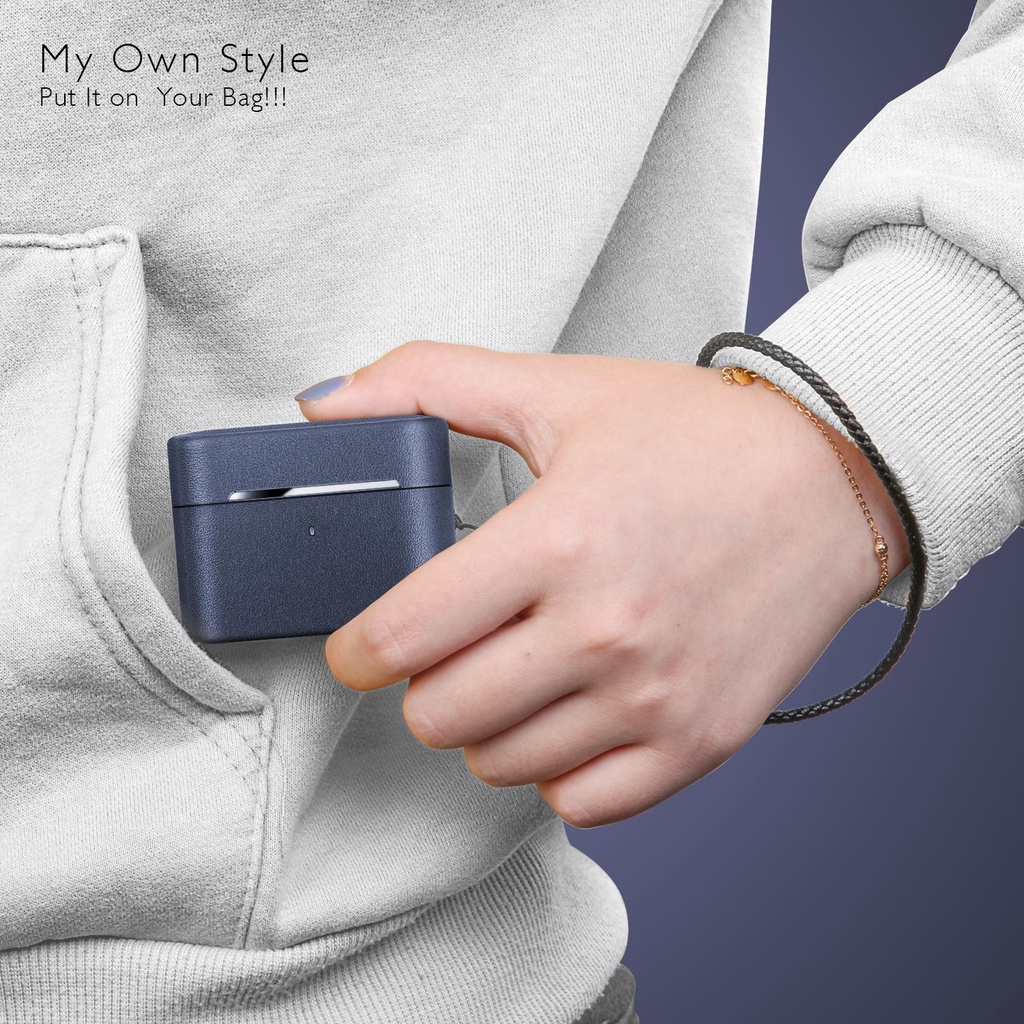 Ốp Hộp Đựng Tai Nghe Nhét Tai Da PU Cho AirPods Pro 2 AirPods 3 2 1 AirPods Pro 2 AirPods 3 2 1