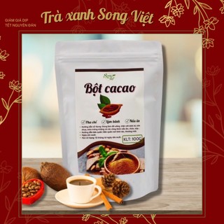 Bột cacao làm bánh, tạo màu, pha chế gói 100G Song Việt