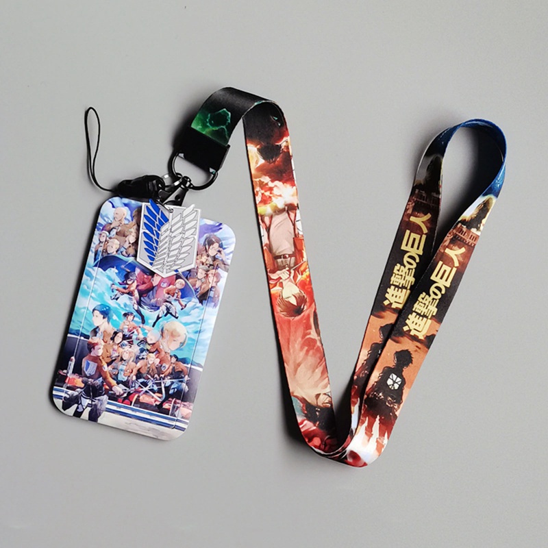 Dây Đeo Thẻ Id / Điện Thoại Usb In Hình Anime Attack On Titan Gabriel02 Giá Đỡ | Dải Điện Thoại Di Động