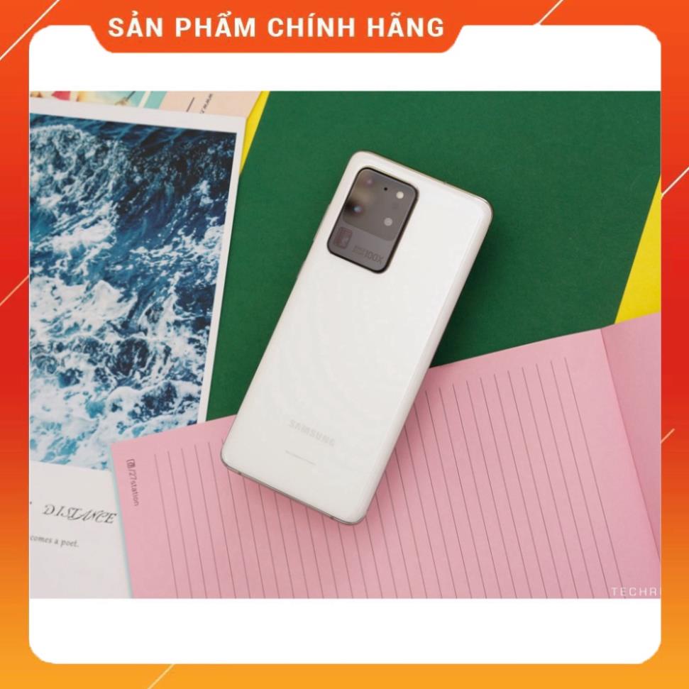 Điện thoại Samsung Galaxy S20 Ultra Màu Trắng  màn hình tràn viền không khuyết điểm, hiệu năng