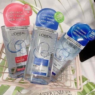 Nước tẩy trang đa năng 3 in-1 L’Oreal Paris Micella 95ml