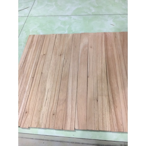 Thanh gỗ xoan, thanh nan gỗ xoan ta bào láng 4 mặt kích thước 1cm - 3cm dài 20 - 120cm