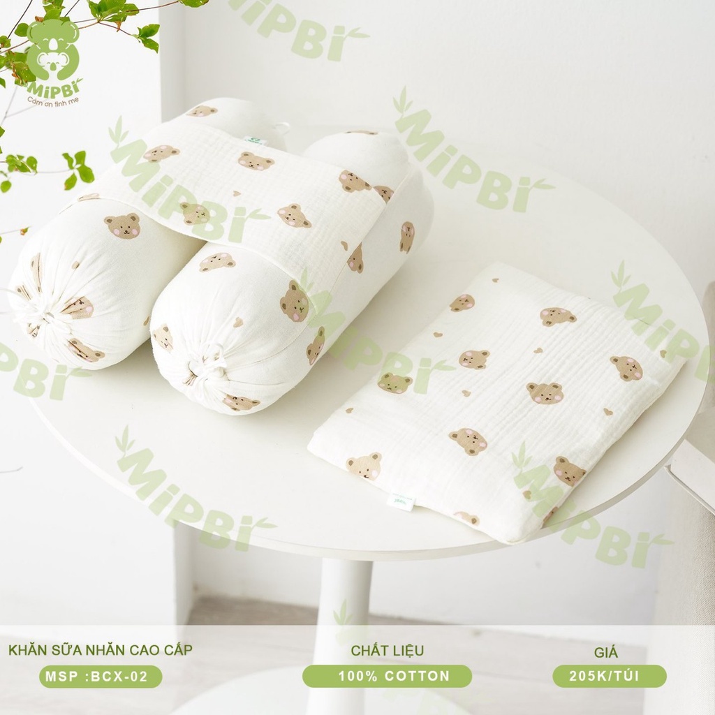 {Mẫu Mới} Bộ Gối Chặn Mipbi