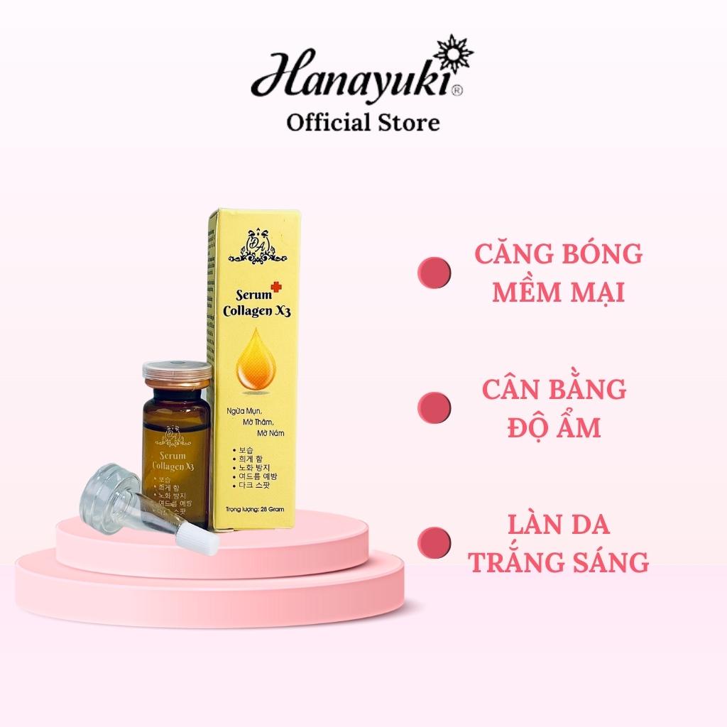 Serum Nám Collagen X3 Dưỡng Ẩm Trắng Da Mờ Thâm Nám Mỹ Phẩm Đông Anh Chính Hãng 20ml