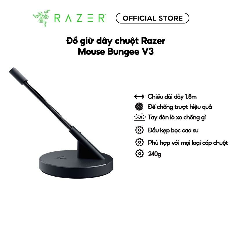Đồ giữ dây chuột Razer Mouse Bungee V3_RC21-01560100-R3M1