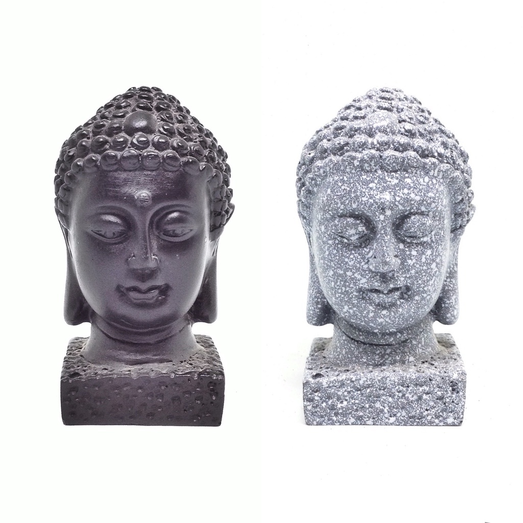 Tượng Đá Hình Đầu Phật Thích Ca Nhỏ