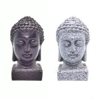 Tượng đá hình đầu phật thích ca nhỏ