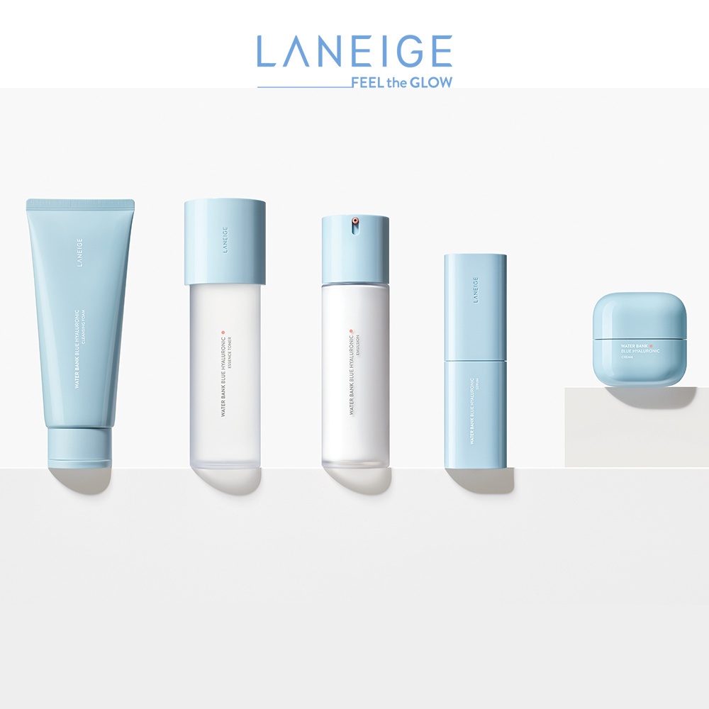 Full box Kem Dưỡng Ẩm Dành Cho Da Dầu Và Da Hỗn Hợp Laneige Water Bank Blue HA Cream Oily 25ml/50ml - chính hãng