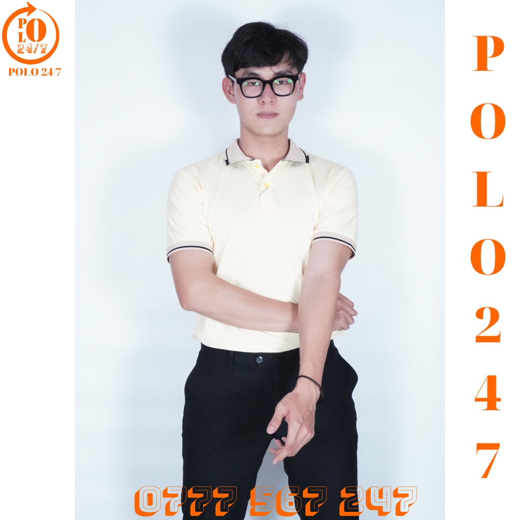 Polo kem đơn giản tinh tế,cho cặp đôi, chất vải cá sấu cotton co giản 4 chiều, thoáng mát.