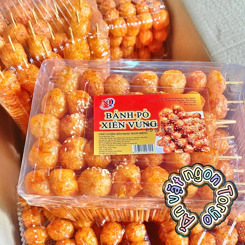 Bánh pò quẩy, pò xiên vừng, pò miếng cay thơm ( cực rẻ )