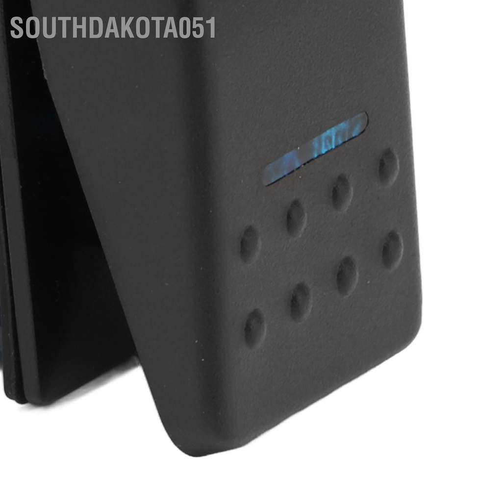 Công Tắc Bật / Tắt Đèn LED 5Pin Chống Nước Màu Xanh Dương Cho Tàu Thuyền SUV / Xe Tải 12 24V