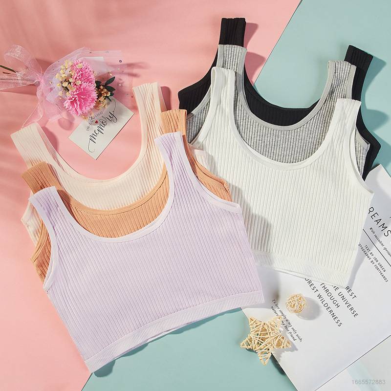 Áo Ngực cotton Thoáng Khí Cho Bé Gái 9-12 - 16 Tuổi