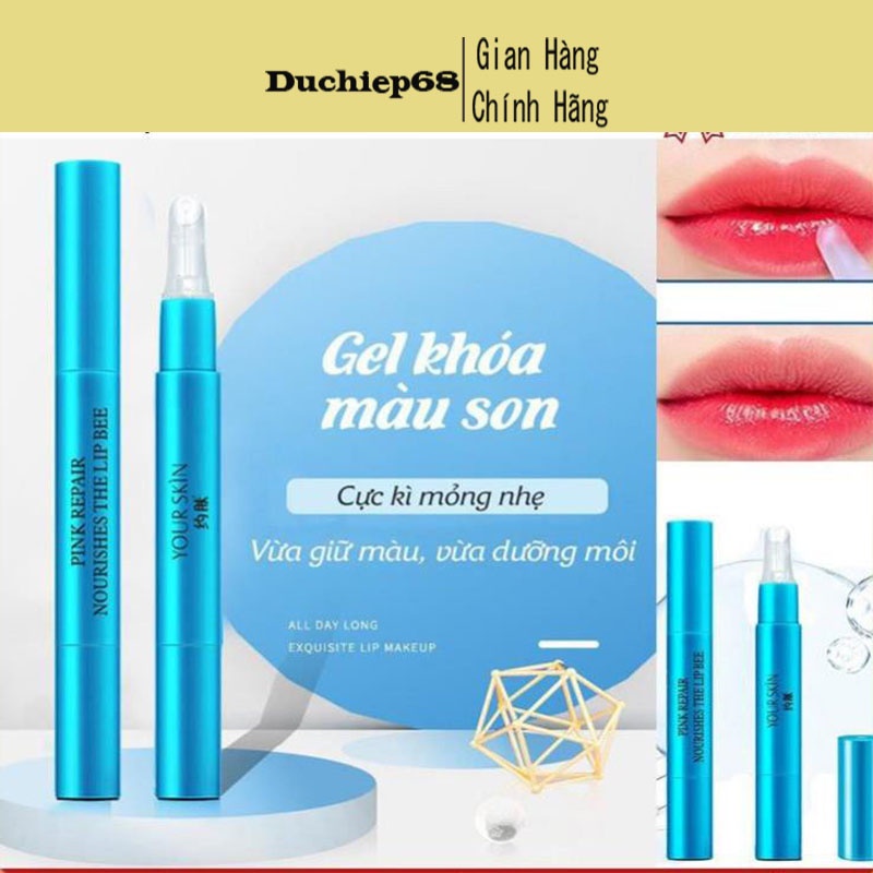 Gel Khoá Màu Son Môi Giữ Và Bền Suốt 24h Thần Thánh Biquantang