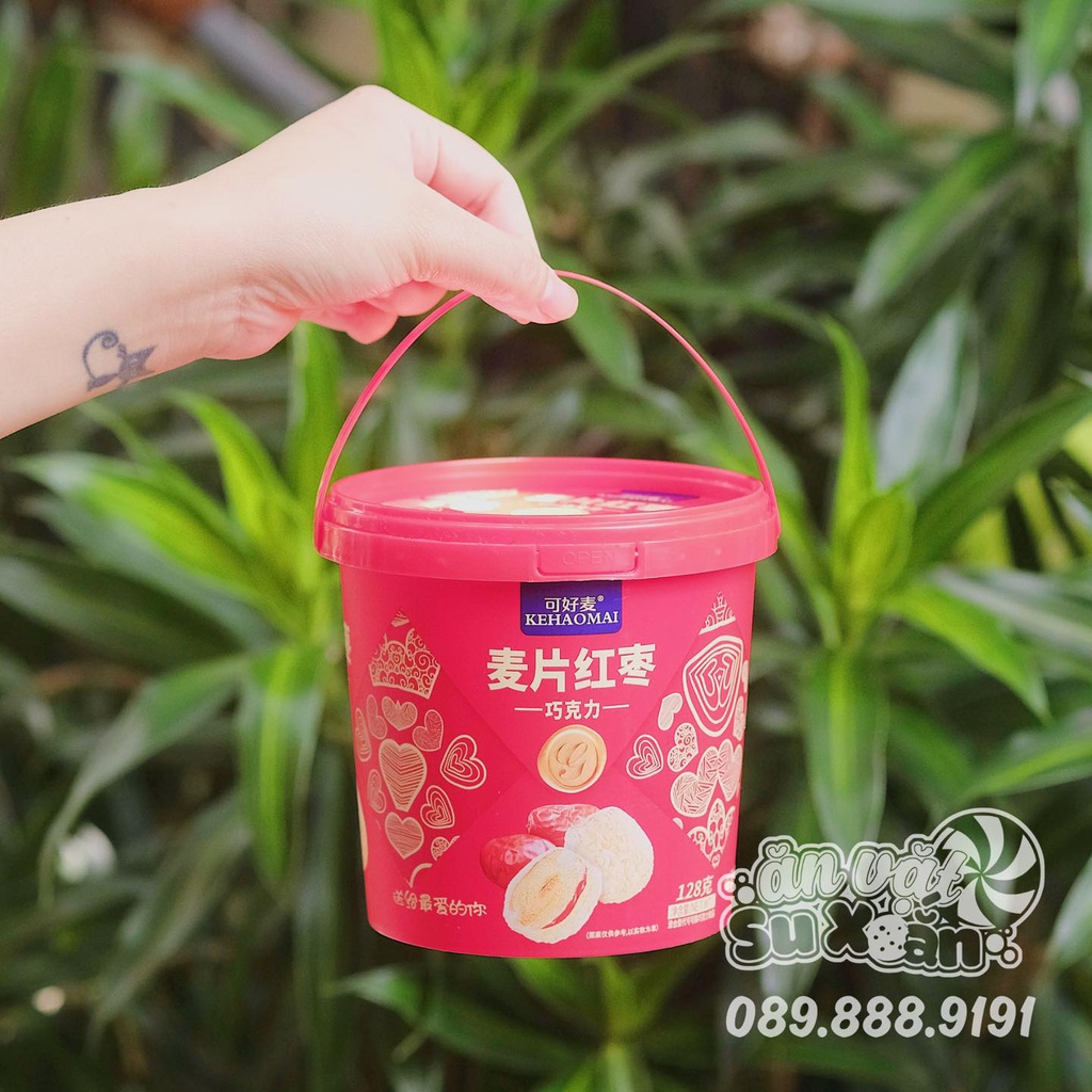 Bánh kẹo xô Đài Loan đủ loại Ăn Vặt Su Xoắn