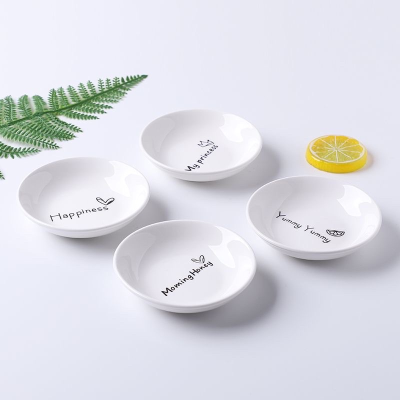 Đĩa Sứ Xinh Xắn Thông Điệp Sâu Sắc Cho Một Ngày Mới Đẹp Tươi