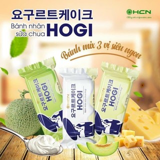 Bánh sữa chua HOGI 3 vị đặc biệt thơm ngon sữa chua, phô mai, dưa lưới hộp 1Kg