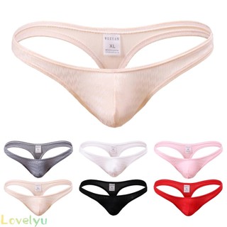 [ FAST SHIPPING ]Men Briefs T-back Trunks Underpants Bikini Breathable G-string Low-rise