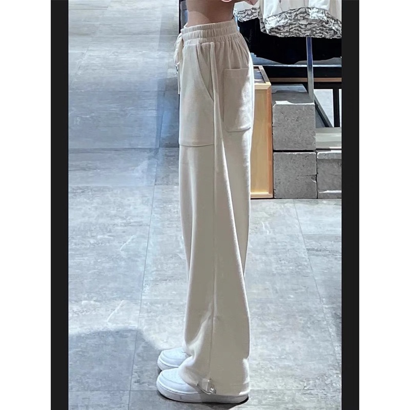 NRVP Quần Thể Thao Dài Dáng Rộng Phong Cách Thời Trang Hàn Quốc