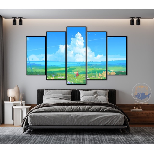 Tranh dán tường LANDSCAPE - Phong Cảnh - Digital Art - bộ 11