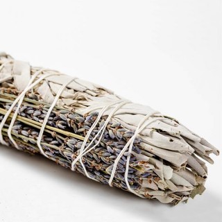 Xô thơm trắng và Oải hương (White sage mix Lavender) thanh tẩy, thư giãn
