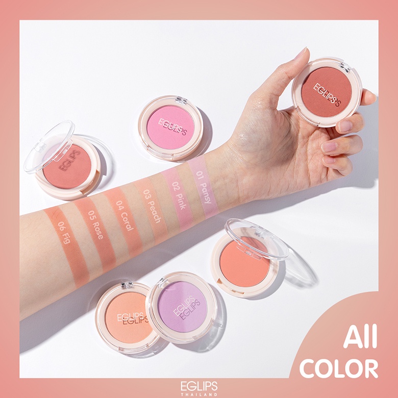 Má Hồng Eglips Cheek Fit Blusher Siêu Mịn 4g