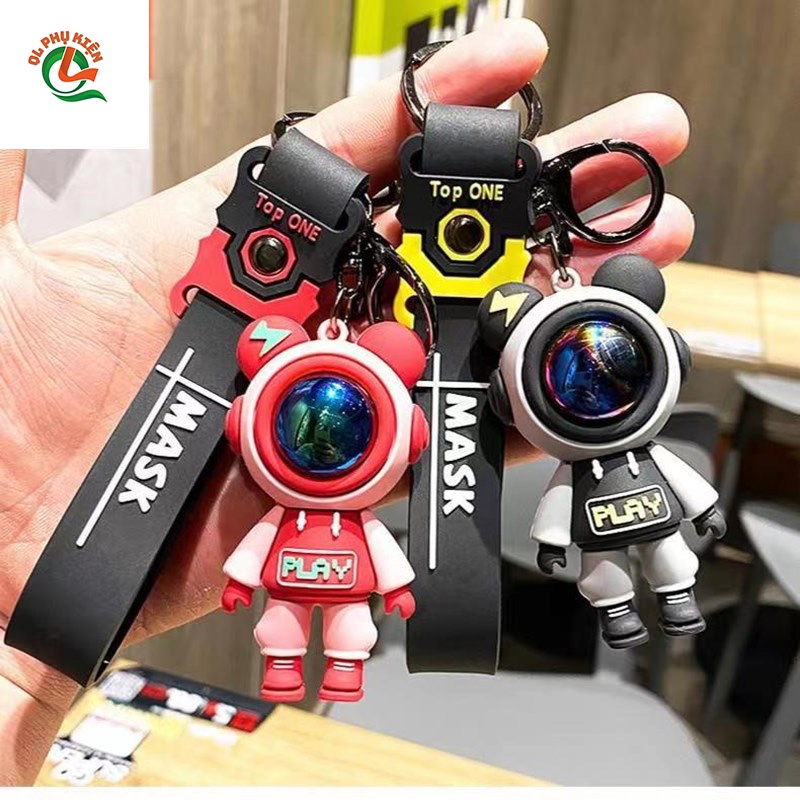 Móc khóa phi hành gia giá rẻ và dễ thương Móc khóa HOT TREND Móc khóa xe máy móc khóa balo móc khóa