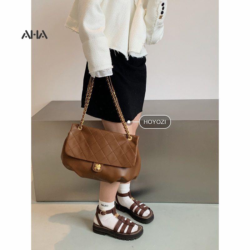 Hàng Mới Về Mới Túi Xách Dây Xích Đeo Vai Đính Đá Thời Trang Cho Nữ