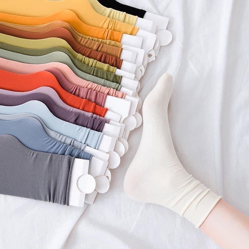SET 20 đôi TẤT HÀN QUỐC VINTAGE