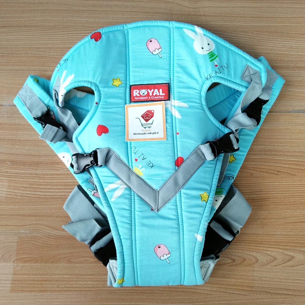 Địu em bé 4 tư thế Royal cho bé sơ sinh Nutifood