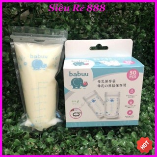  ⚡ Túi trữ sữa Babuu Nhật Bản 250ml (chính hãng)