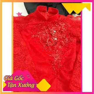 Áo dài cô dâu trắng 6 tà