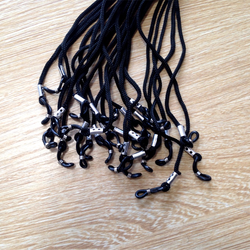 Set 12 Dây Đeo Mắt Kính Màu Đen