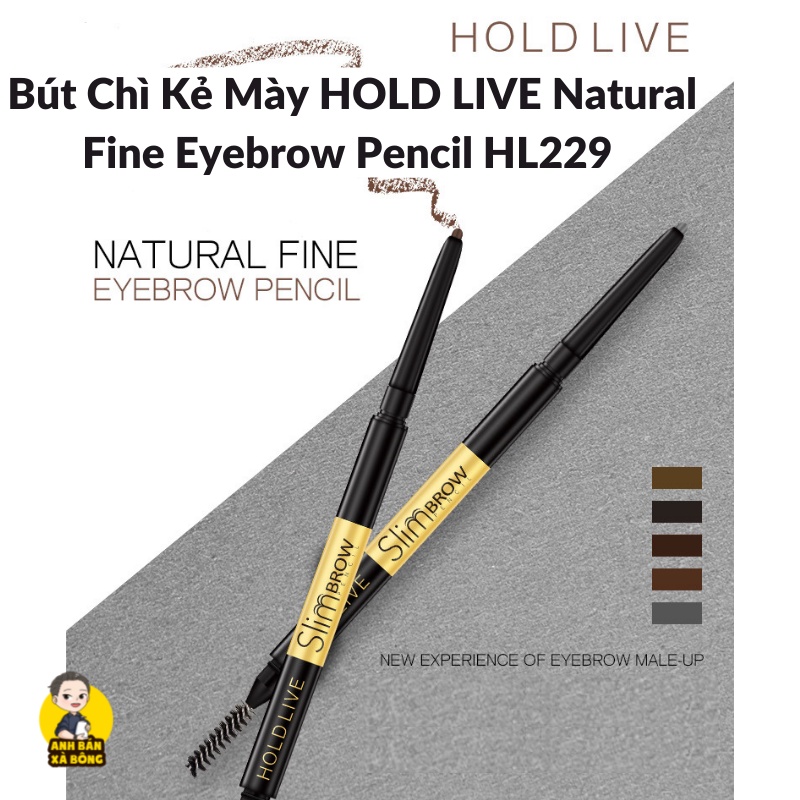 Bút Chì Kẻ Mày HOLD LIVE Natural Fine Eyebrow Pencil HL229