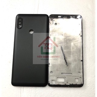 Bộ vỏ Xiaomi Redmi Note 5/ Note 5 pro (vỏ, xương, nút bấm, kính cam)