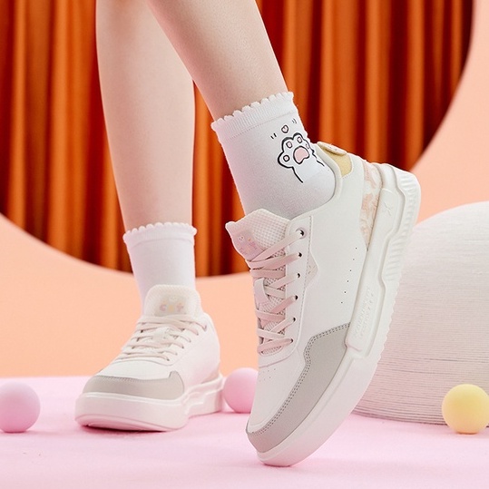 Giày thể thao XTEP chống trượt thoáng khí che nắng thời trang dạo phố thoải mái năng động dành cho nữ