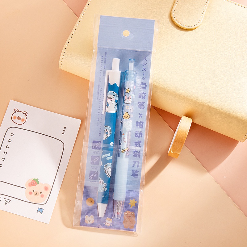 Bộ Bút Keo Dán Sổ Tay Nhanh Khô Tiện Dụng