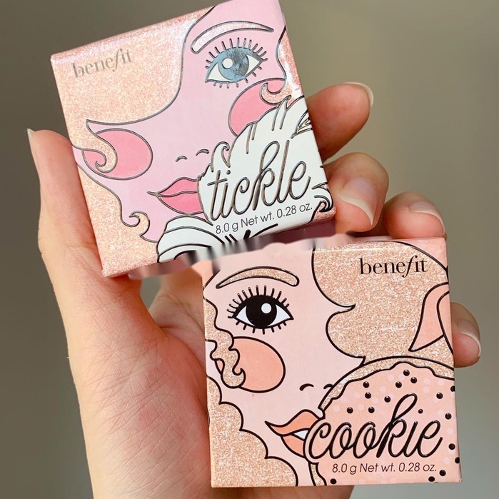 Phấn bắt sáng Beenefit Dandelion Twinkle - Tickle - Cookie Highlighter Fullsize 8gr