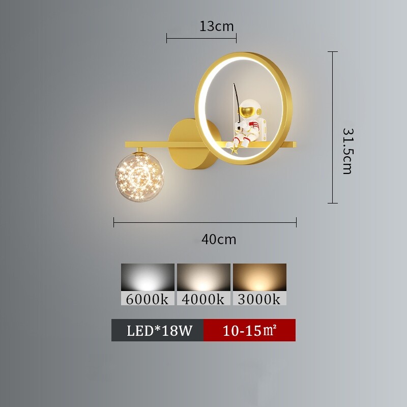 Đèn Led Gắn Tường Trang Trí Phòng Khách Phong Cách Hiện Đại