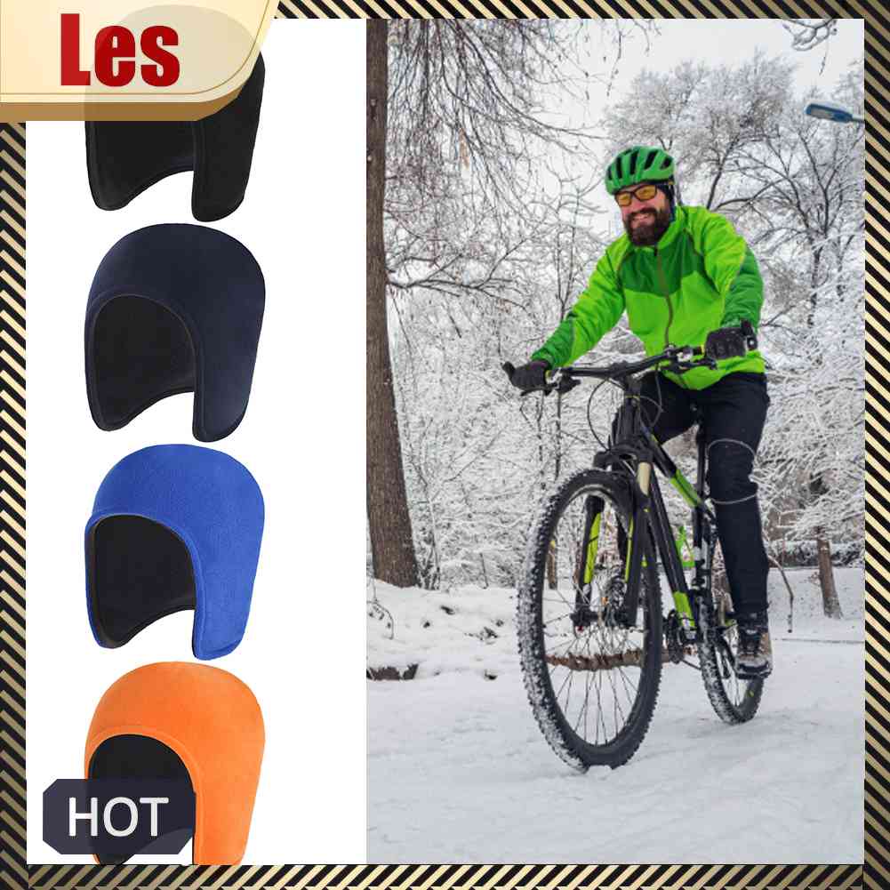 Mũ Trùm Đầu Mềm Mại Chống Gió Chống Lạnh Bảo Vệ Tai Dùng Khi Đi Xe Đạp