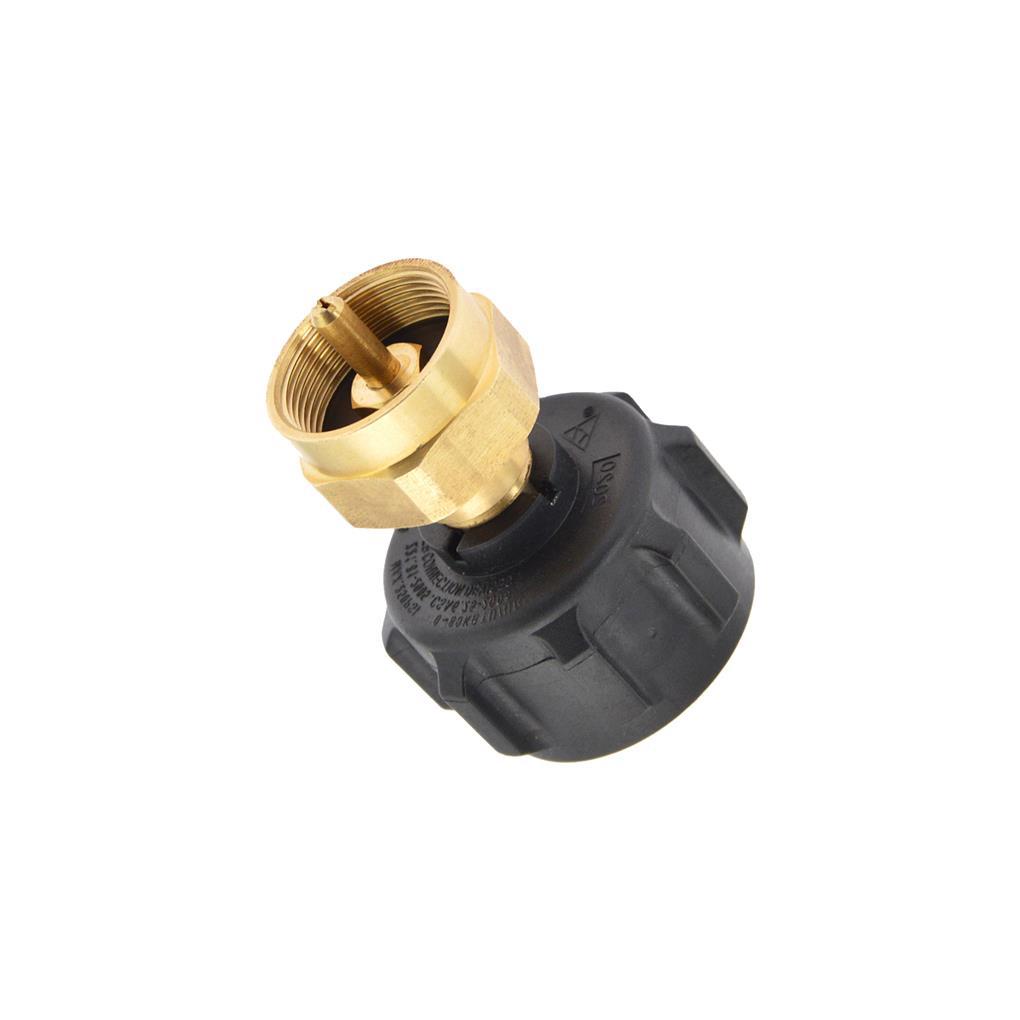 Đầu Nối Chuyển Đổi Bếp Ga Bằng Đồng Thau Kèm Van Thay Thế Chuyên Dụng Cho Cắm Trại /