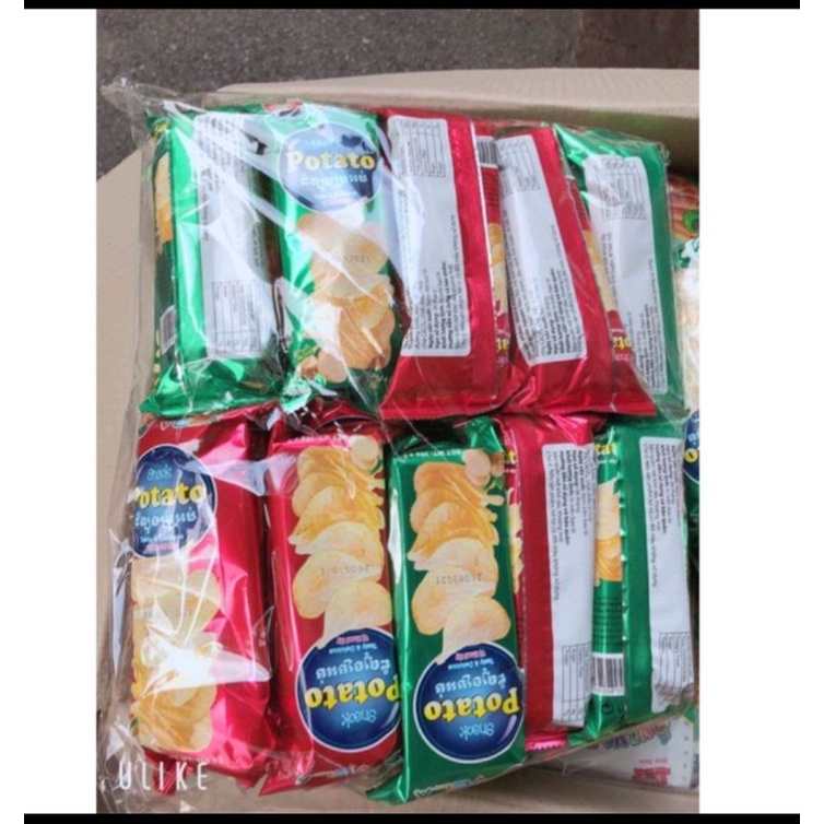 10gói Snack Bim Bim Potato