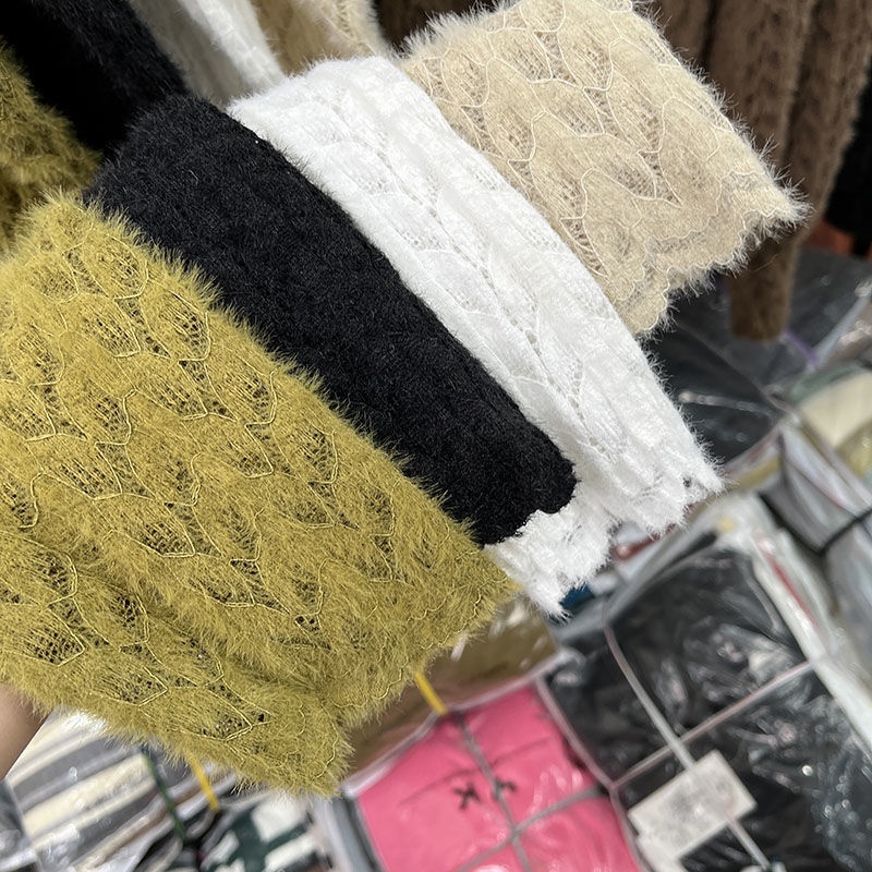 Áo Ren Cổ V Thời Trang Thu Đông Pháp Cao Cấp Dành Cho Nữ