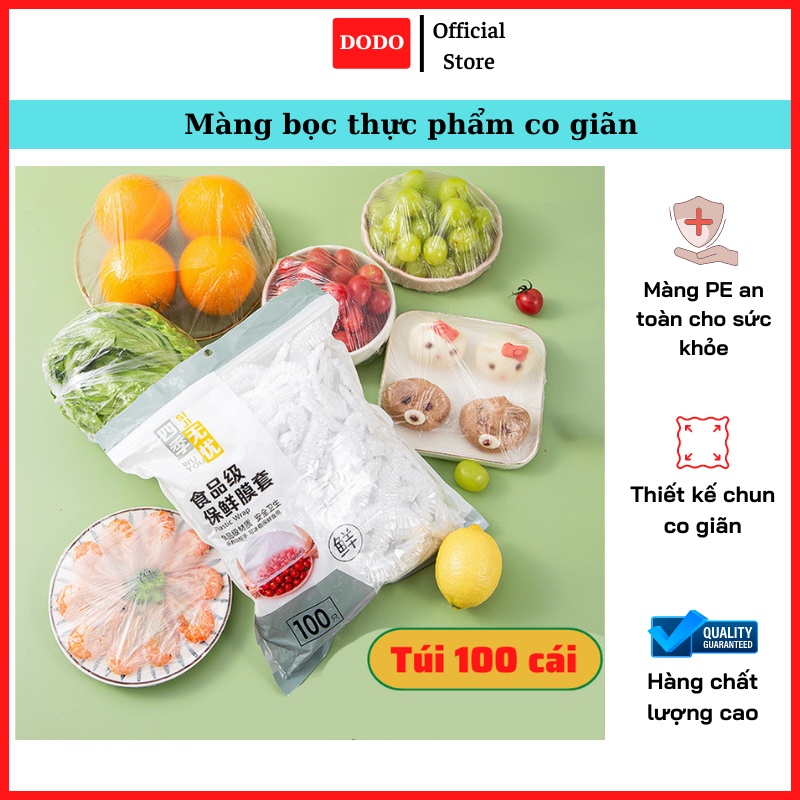 Màng Bọc Thực Phẩm Tủ Lạnh Cao Cấp , Màng Chun Co Giãn Sử Dụng Lại Được Nhiều Lần
