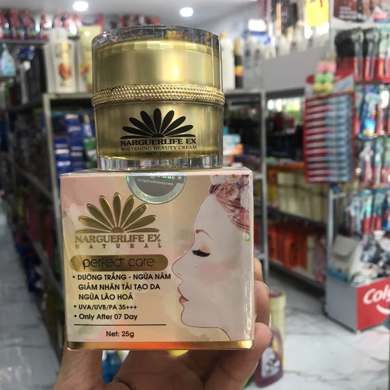 Kem Trắng Da Chống Nắng Đa Chức Năng NARGUERLIFE EX 25g
