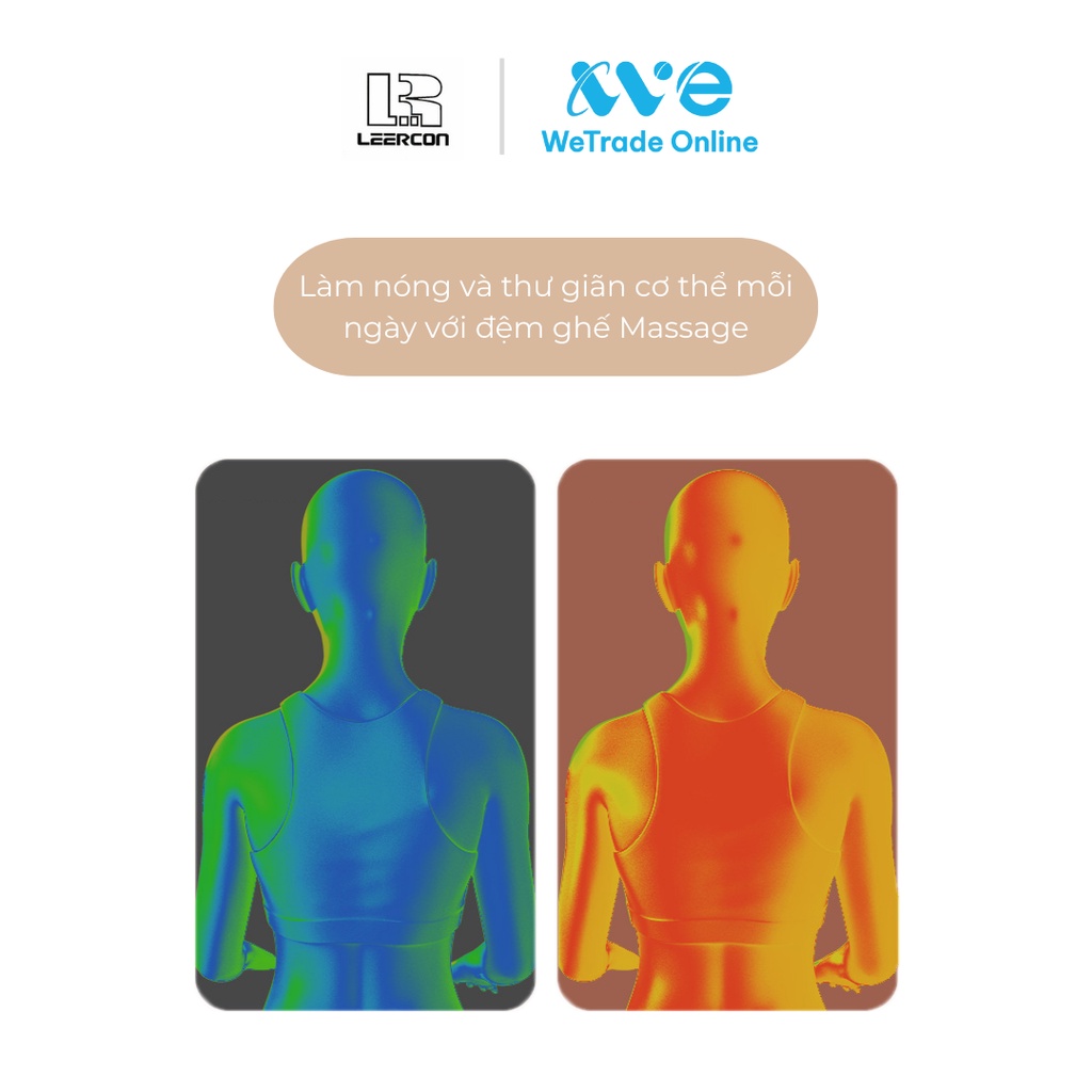 Đệm ghế massage Leercon LEK 909