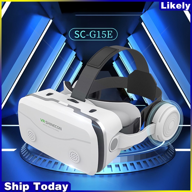 Kính Thực Tế Ảo 3d ly G15e VR Tương Thích Với Điện Thoại 4.5-7.0 Inch