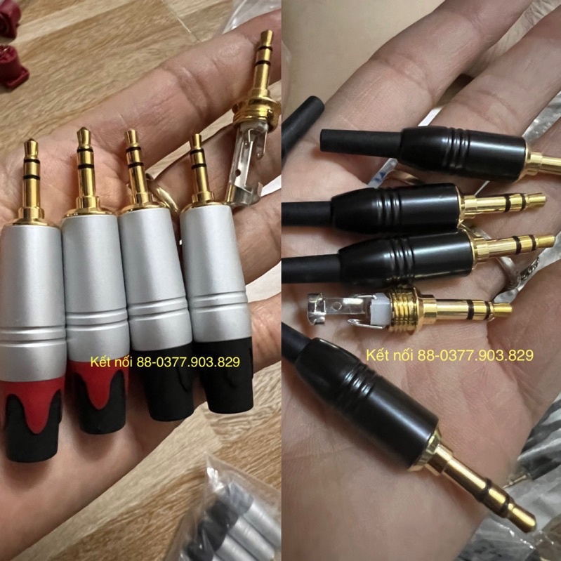 rắc jack 3,5 (3.5) phone hàn dây hàng đẹp