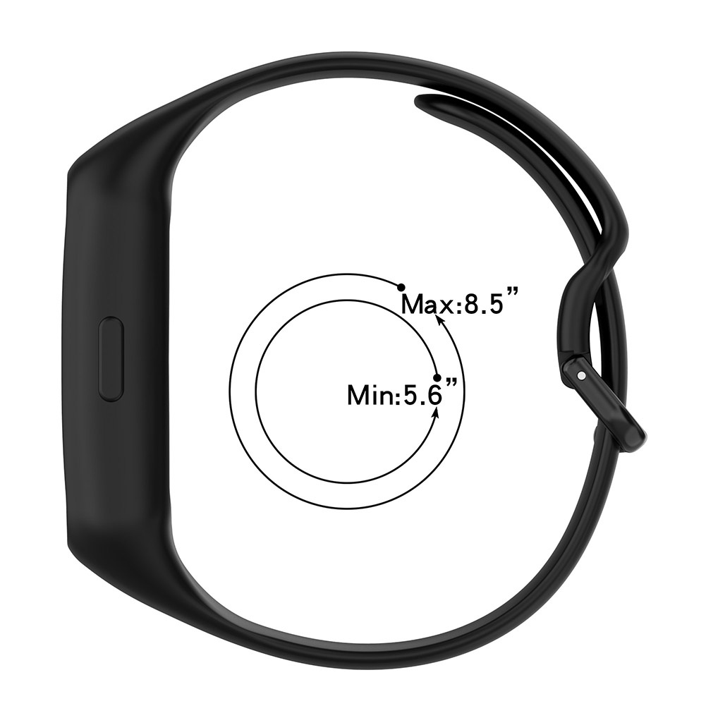 Dây Đeo Thay Thế Chất Liệu Silicon Màu Trơn Cho Huawei Band7 Honor Band 6