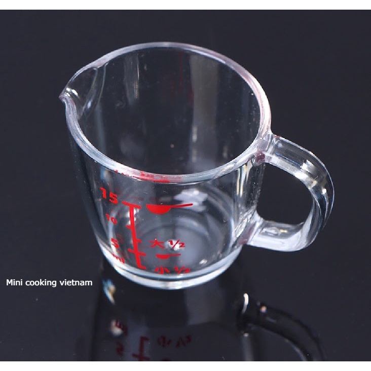 Cốc Đong Nhựa Trong Mini / Mini cooking vietnam